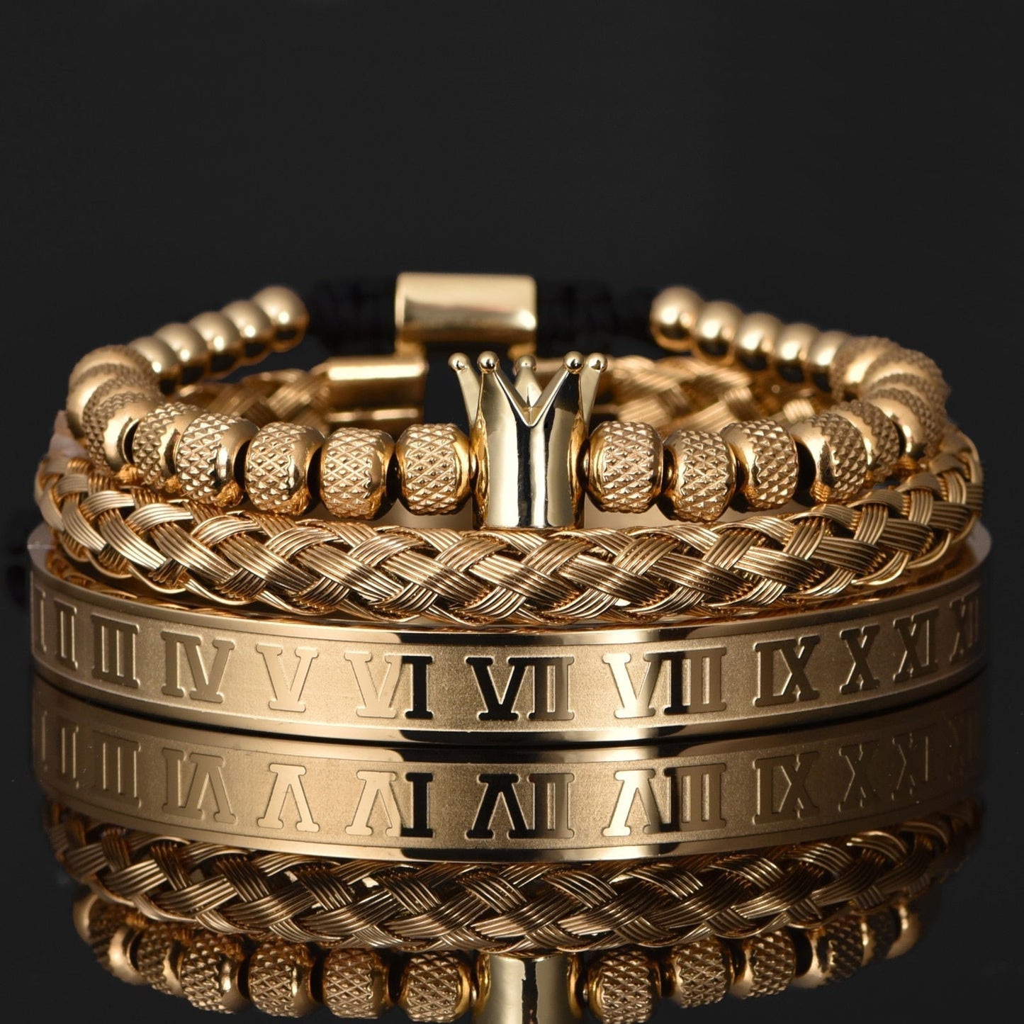 Luxe Herren Armbandenset – Julius