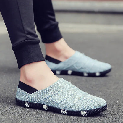 Leichte & Stylische Canvas Espadrilles mit Hennepzool für Herren – Elias