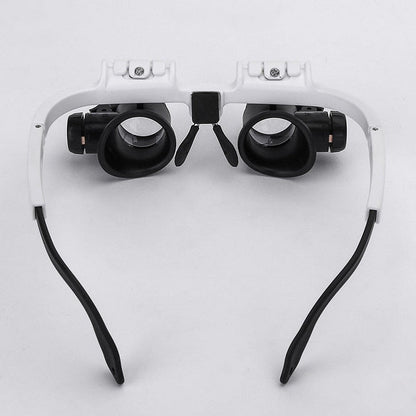 HD Lesebrille mit LED-Beleuchtung und wechselbaren Gläsern - Optiview