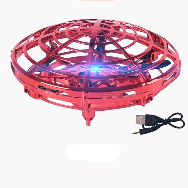 Fliegendes UFO-Spielzeug mit Handsteuerung – Für drinnen & draußen