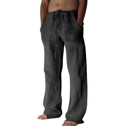 Leichte & bequeme Herren Sommerhose aus Leinen – Nilo