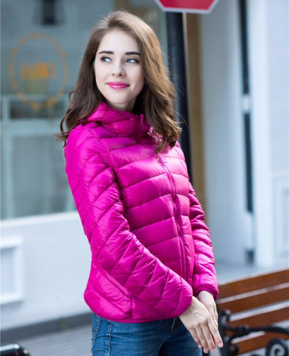 Stilvolle Wendbare Damen Daunenjacke - Aurora