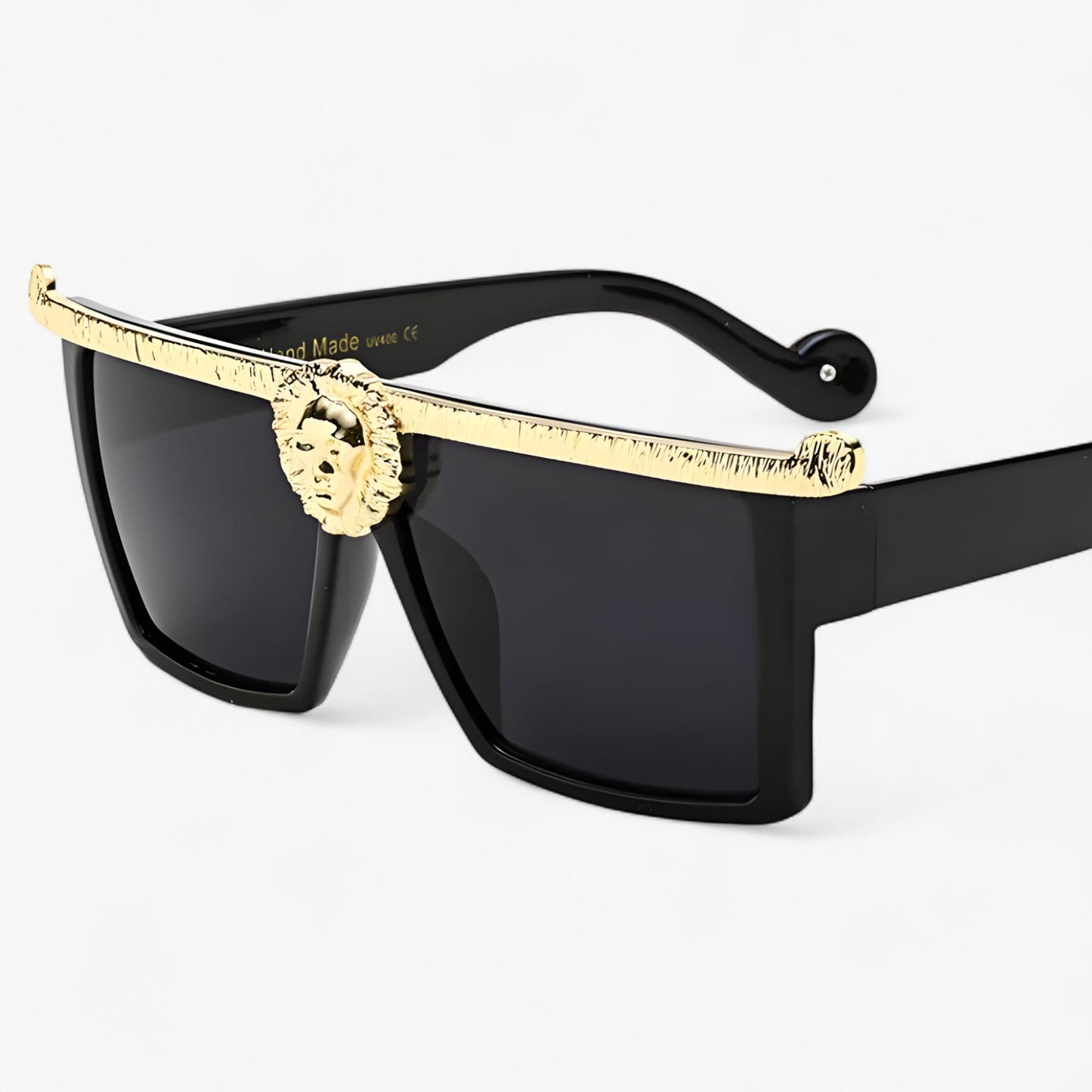 Retro Sonnenbrille mit Löwenstil – Ferrox