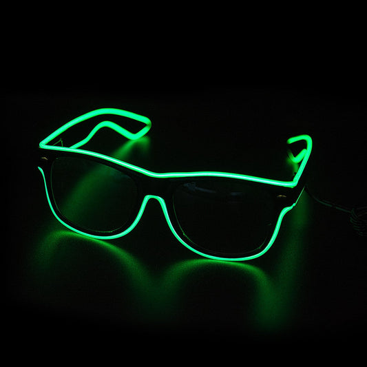 Leuchtende Neonbrille - LumaGlow