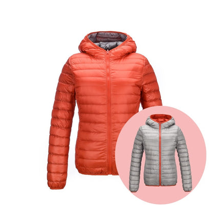 Stilvolle Wendbare Damen Daunenjacke - Aurora