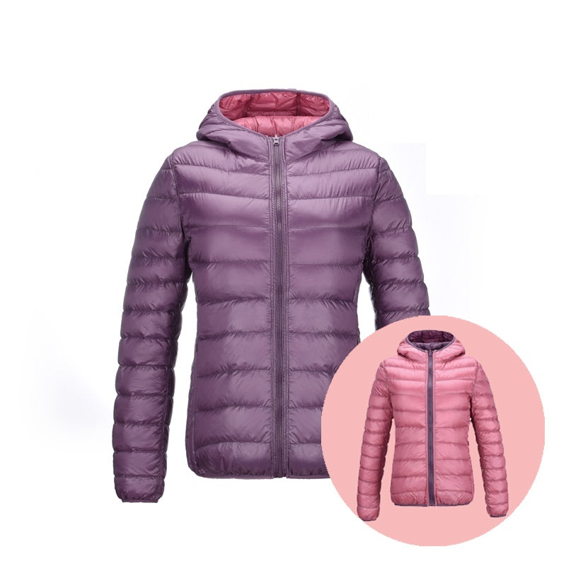 Stilvolle Wendbare Damen Daunenjacke - Aurora