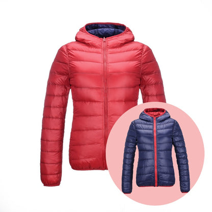 Stilvolle Wendbare Damen Daunenjacke - Aurora