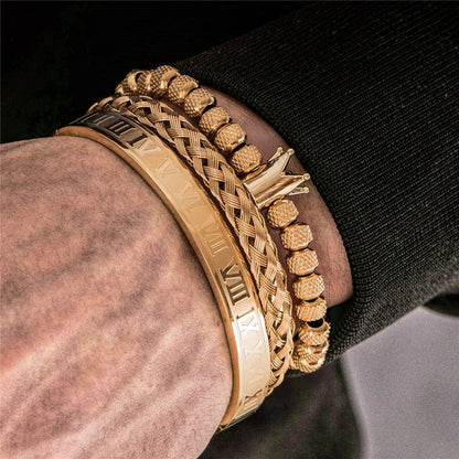 Luxe Herren Armbandenset – Julius