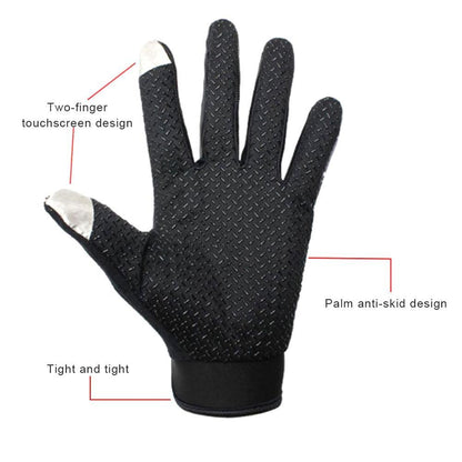 Atmungsaktive wasserdichte Fahrradhandschuhe mit Grip-Fläche – Rivaro