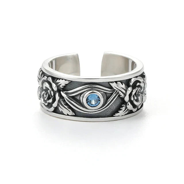 Handgefertigter Silberring - ProtectionRing