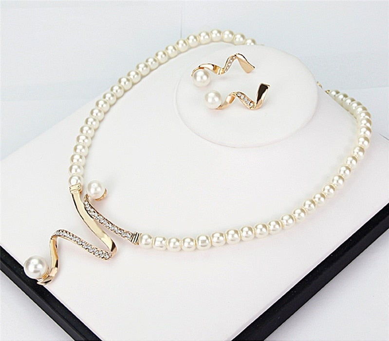 Handgefertigtes Perlen-Set - EleganceSet