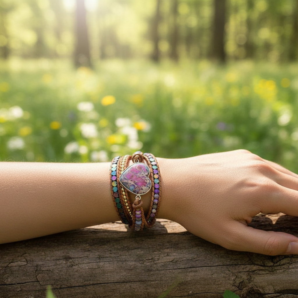 Handgefertigtes Wickelarmband - LoveWrap