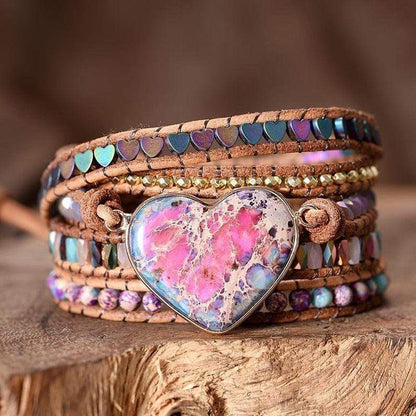 Handgefertigtes Wickelarmband - LoveWrap