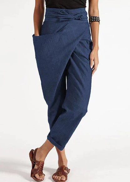 Modische Damen Haremshose mit hoher Taille – Romy
