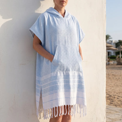 Handtuch-Poncho Mit Kapuze - DriftCloak