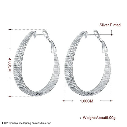 Hängende Ohrringe Aus Silber - SilverShine