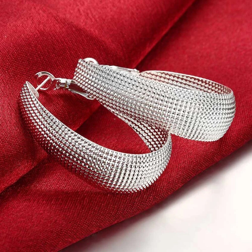 Hängende Ohrringe Aus Silber - SilverShine