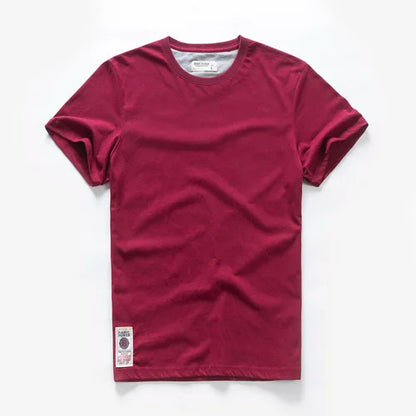 Klassisches Baumwoll-T-Shirt mit zeitlosem Look – Victor