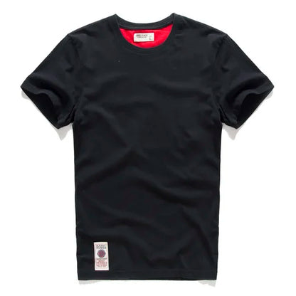 Klassisches Baumwoll-T-Shirt mit zeitlosem Look – Victor