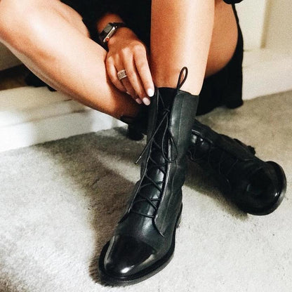 Herbstliche Vintage Damen Stiefeletten – Marvella