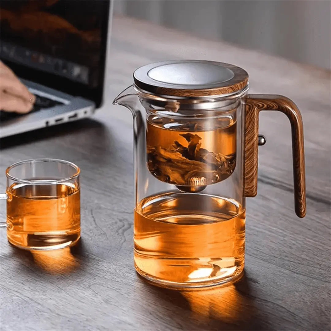 Stilvolle transparente Teekanne – ClearBrew