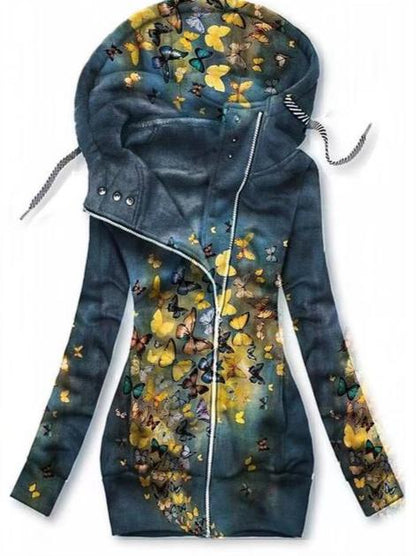 Damen Butterfly Art Cardigan – Alina