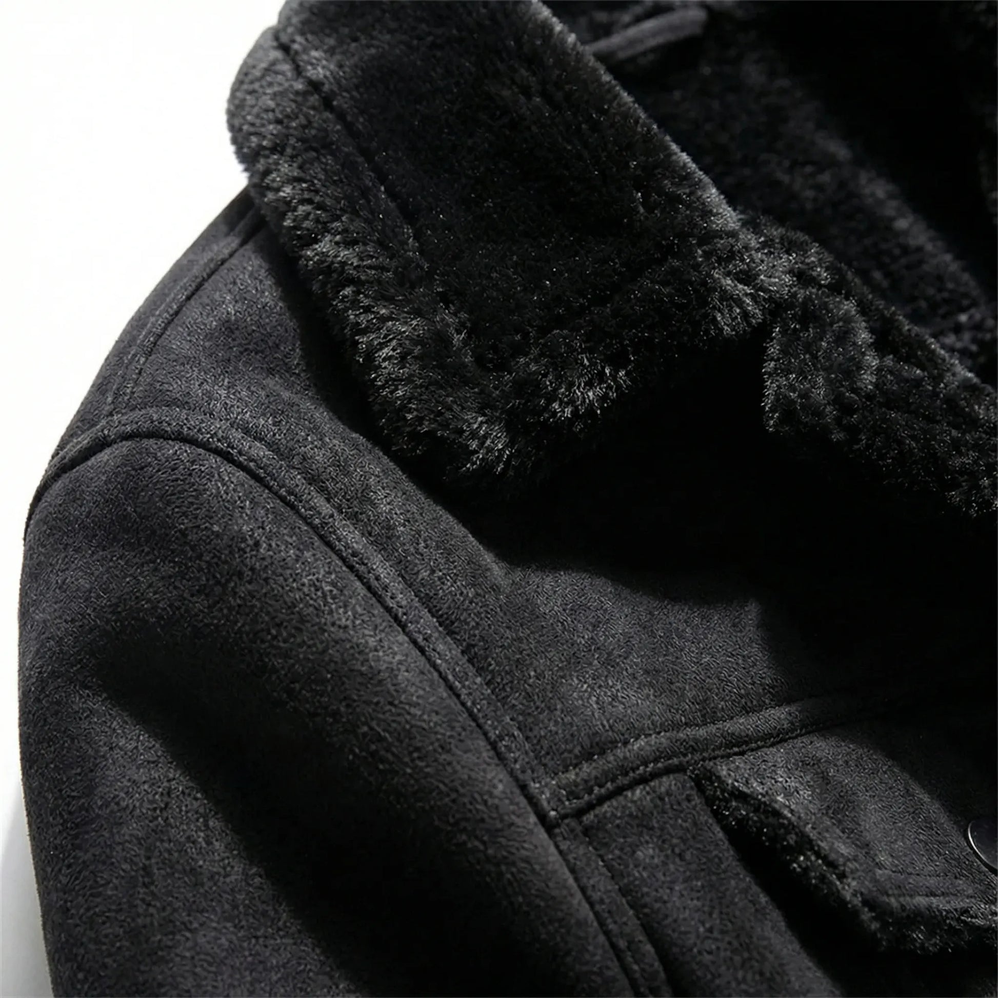 Herren-Bikerjacke Im Klassischen Stil - Mio