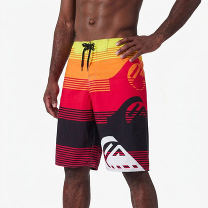 Herren-Boardshorts Mit Grafikprint - Oceaniq