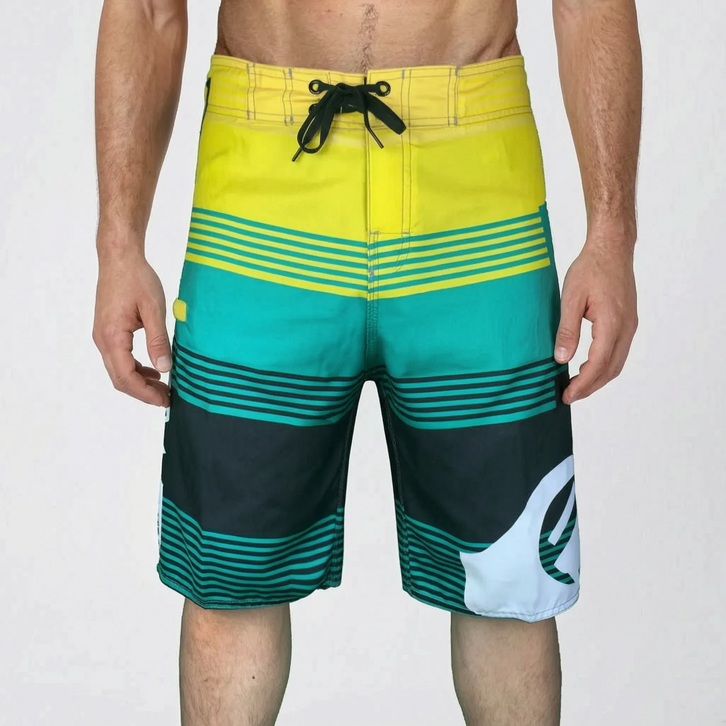 Herren-Boardshorts Mit Grafikprint - Oceaniq