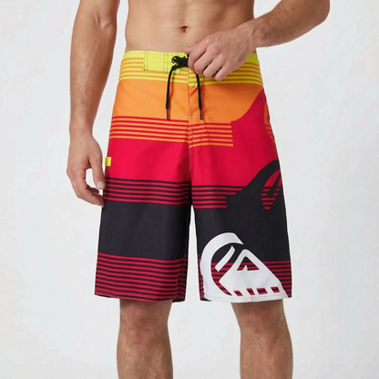 Herren-Boardshorts Mit Grafikprint - Oceaniq