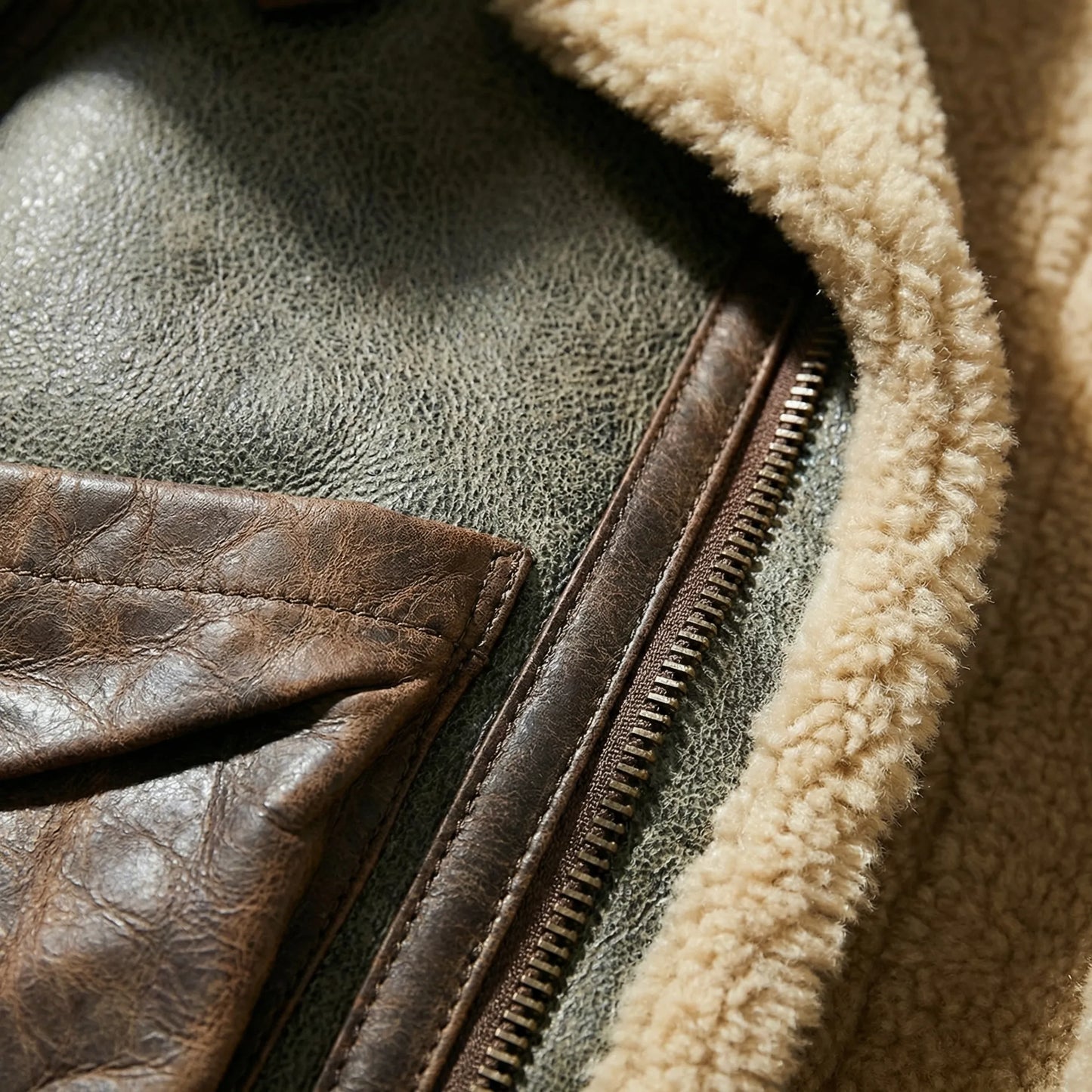Herren-Jacke Im Lammfell-Stil - Thies