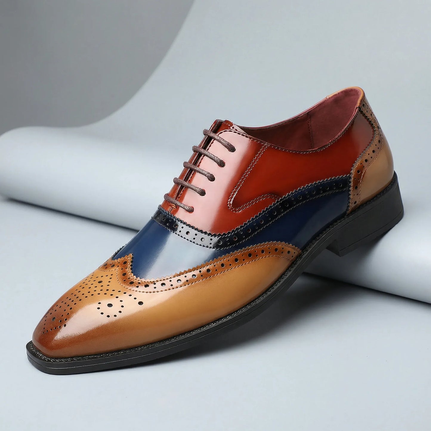 Herren Wingtip Brogue Schnürschuhe - Noel