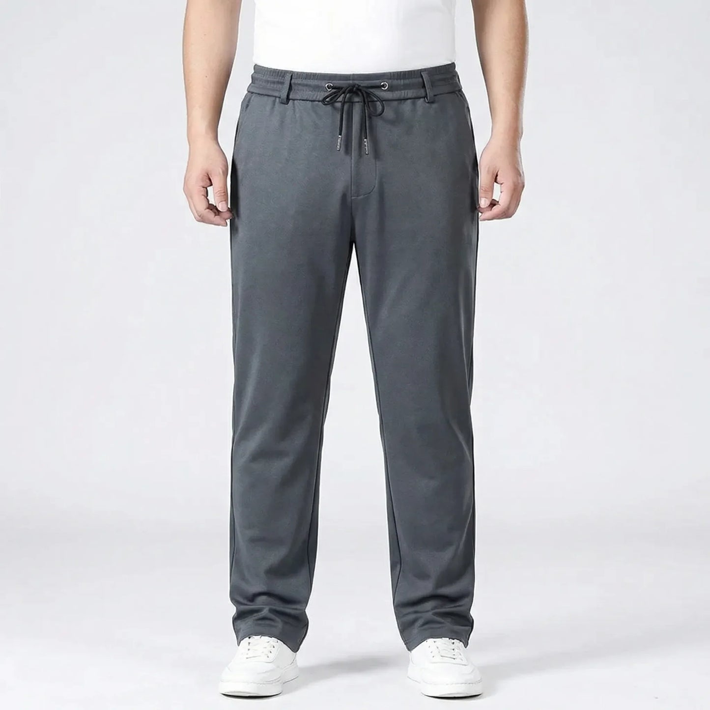 Herrenhose Mit Kordelzug Und Geradem Schnitt - Donnie
