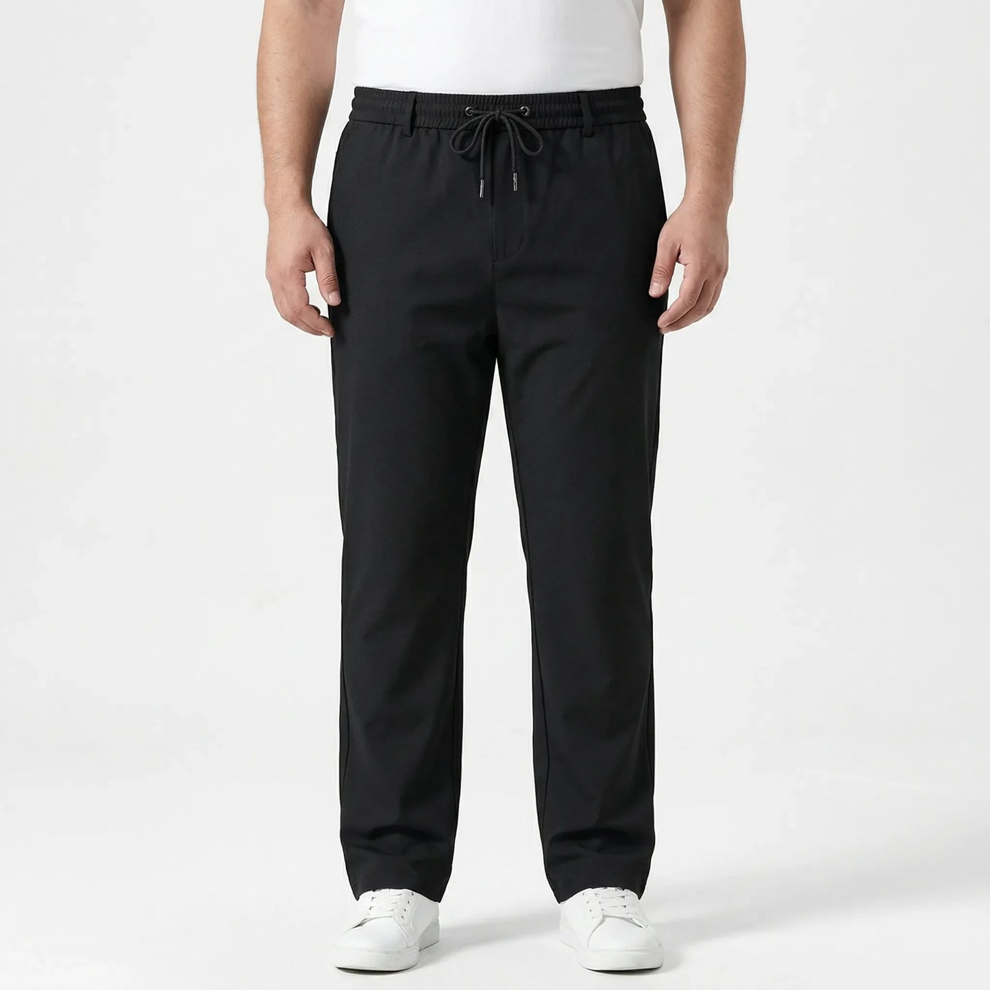 Herrenhose Mit Kordelzug Und Geradem Schnitt - Donnie