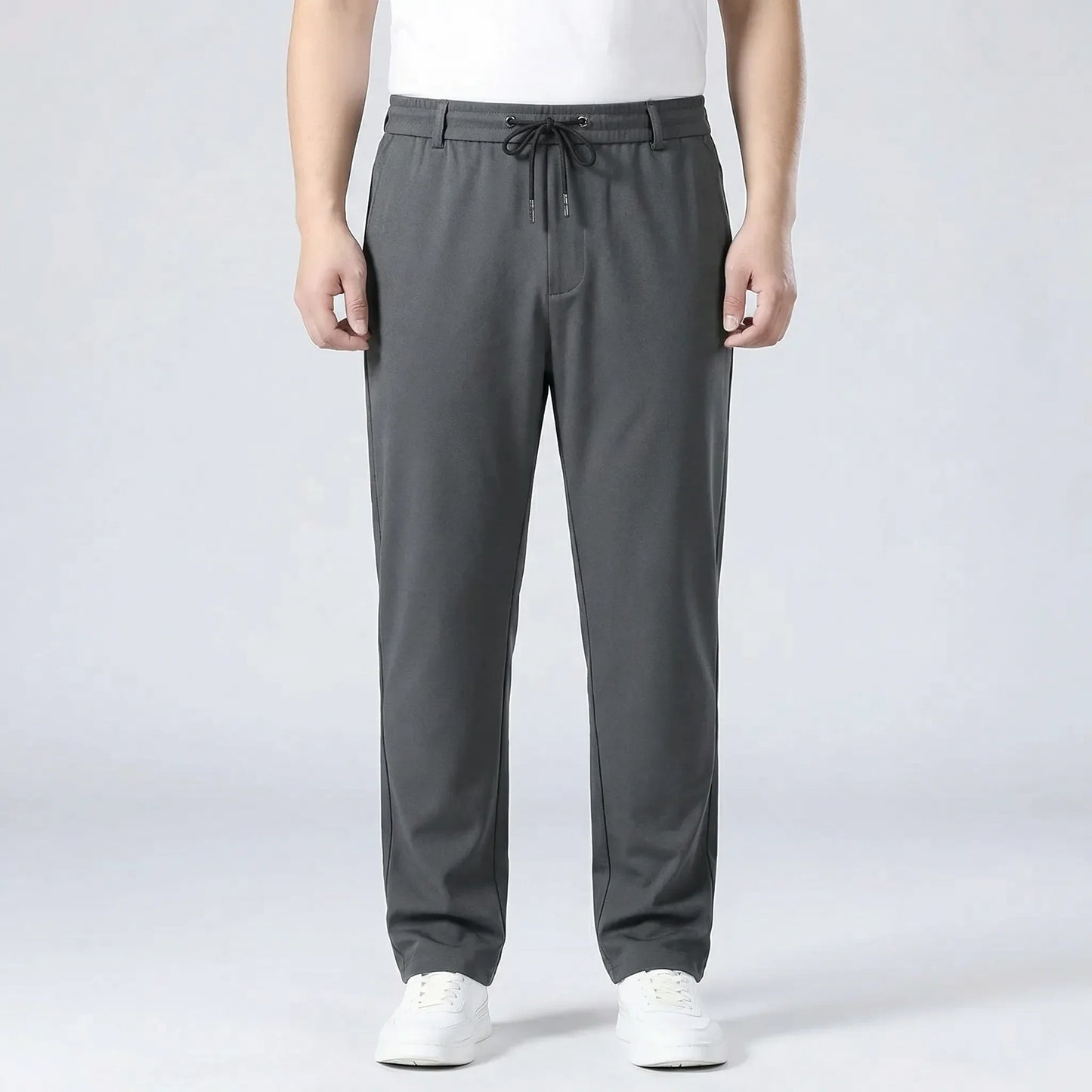 Herrenhose Mit Kordelzug Und Geradem Schnitt - Donnie