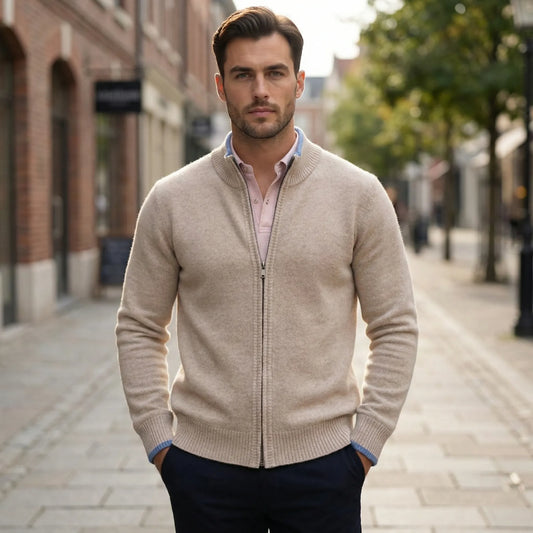 Herrenstrickjacke In Regular Fit - Tyler