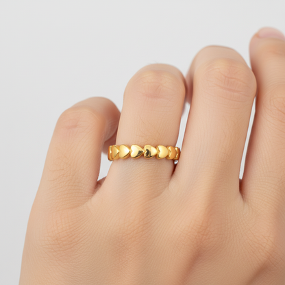 Herzmotivierter Ring - AuroraRing