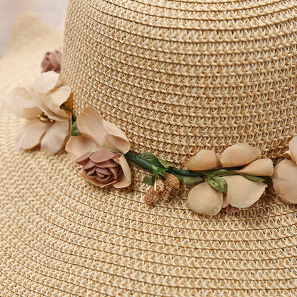 Sommerhut mit Blumenmuster – Liora