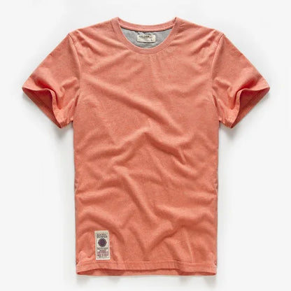 Klassisches Baumwoll-T-Shirt mit zeitlosem Look – Victor