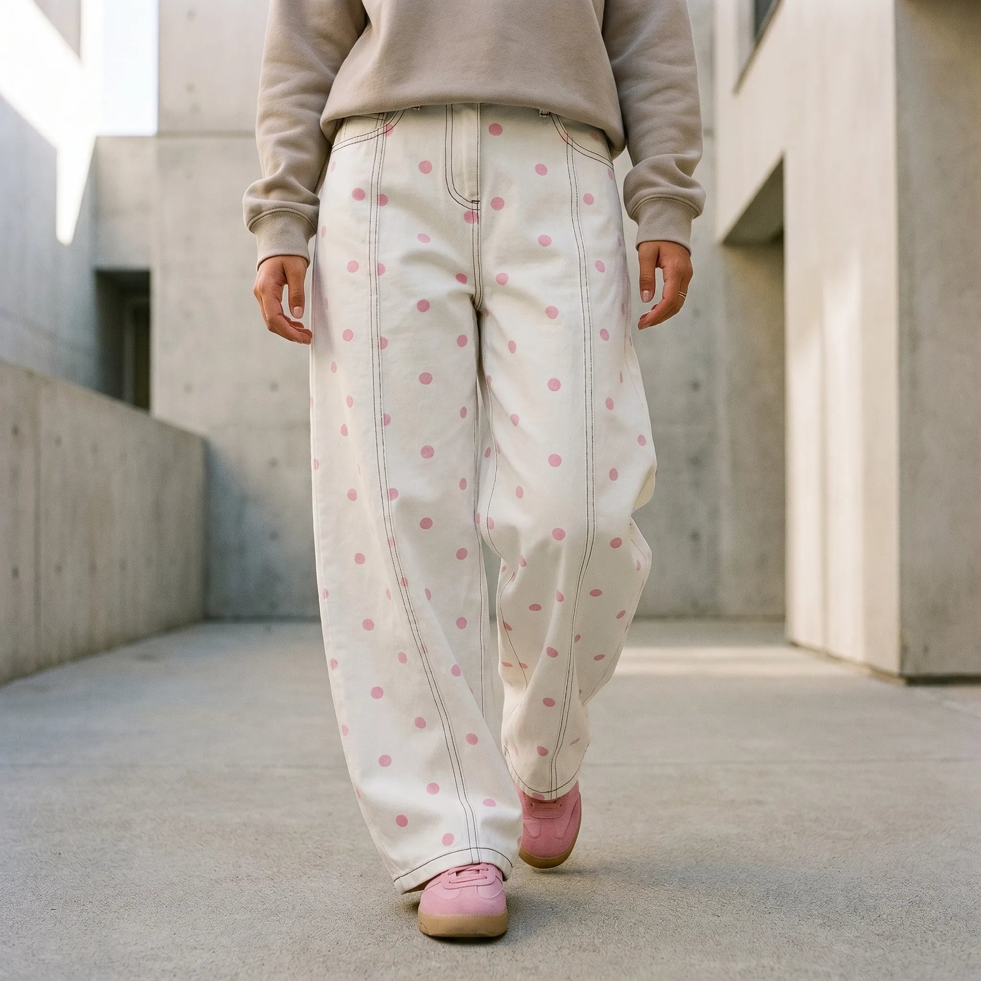 High-Waist-Hose Im Barrel-Schnitt -  Sophia
