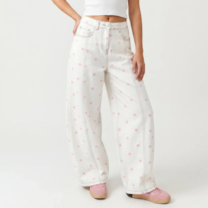 High-Waist-Hose Im Barrel-Schnitt -  Sophia