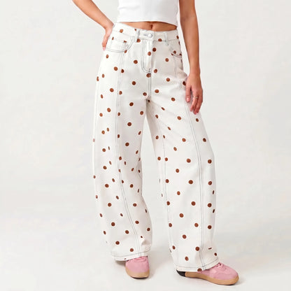 High-Waist-Hose Im Barrel-Schnitt -  Sophia