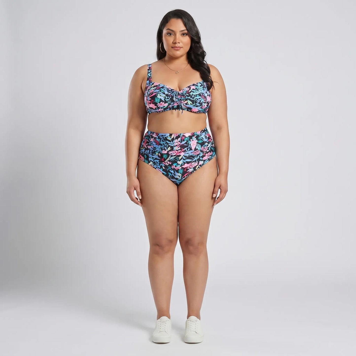 High-Waist Bikini Set Für Kurvige Figuren - Amanda