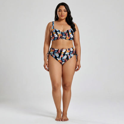 High-Waist Bikini Set Für Kurvige Figuren - Amanda