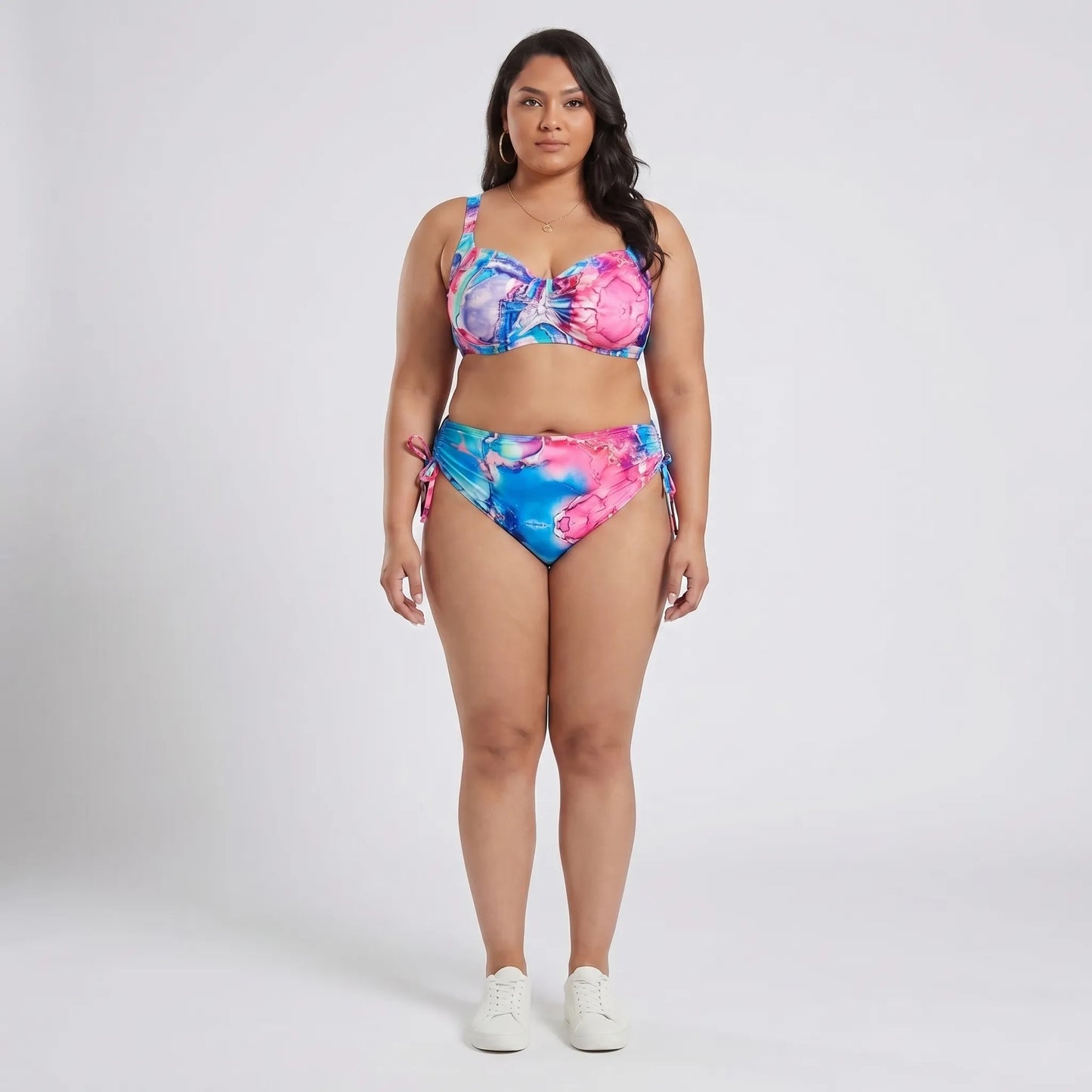 High-Waist Bikini Set Für Kurvige Figuren - Amanda