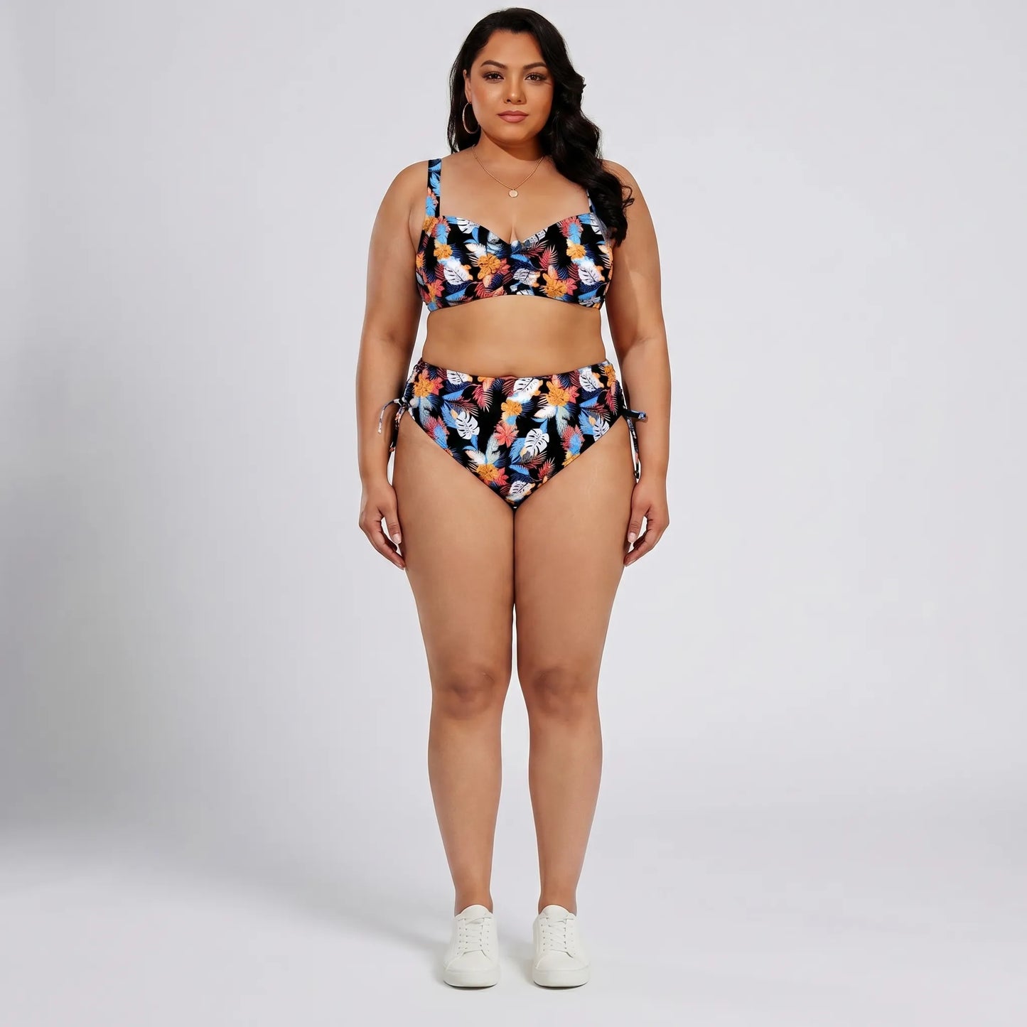 High-Waist Bikini Set Für Kurvige Figuren - Amanda