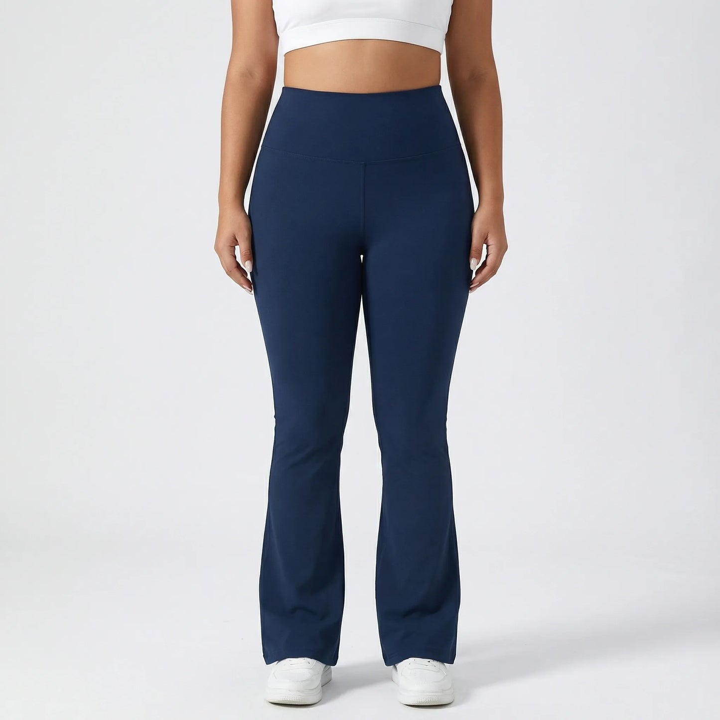 High-Waist Bootcut Plus-Size Leggings - Joann