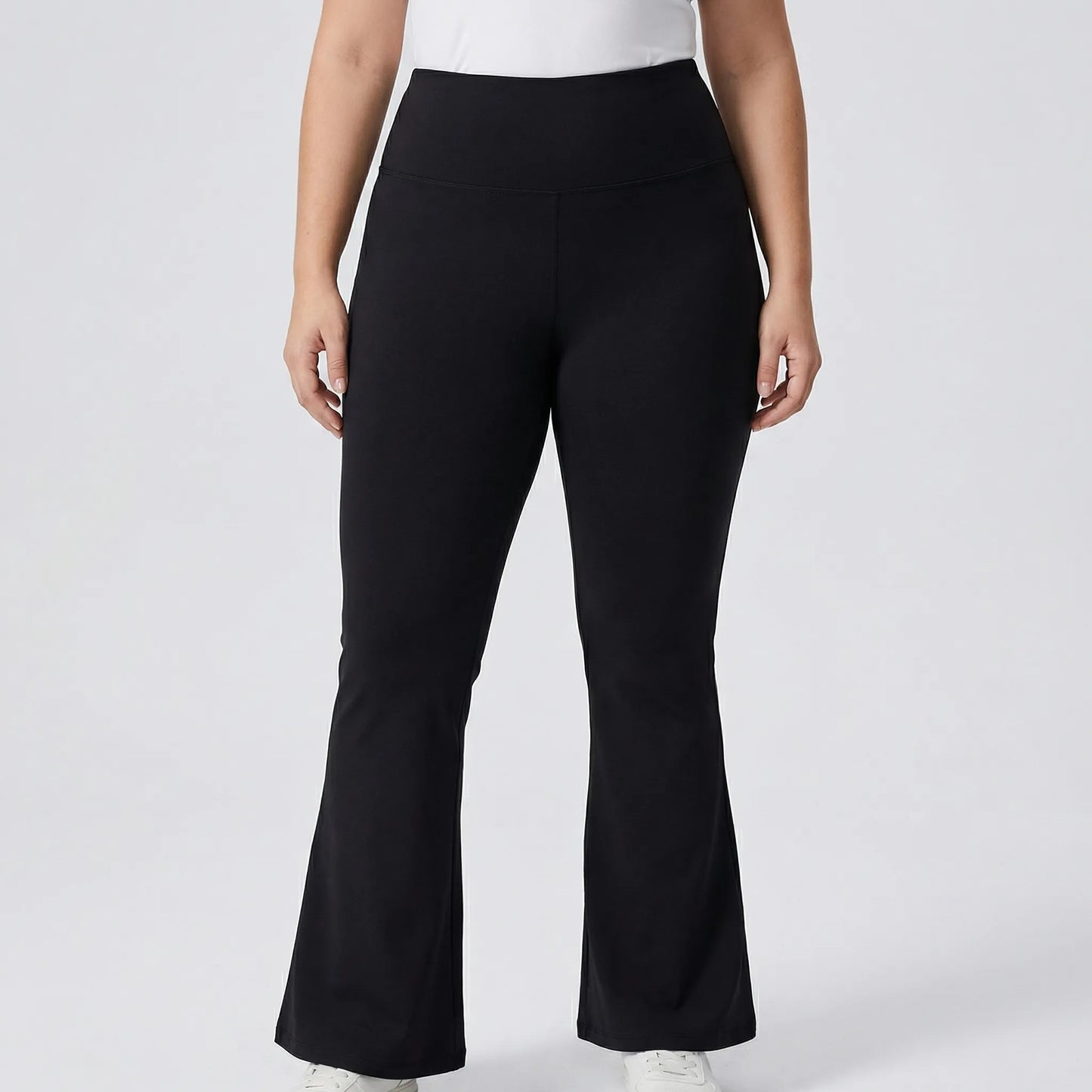 High-Waist Bootcut Plus-Size Leggings - Joann