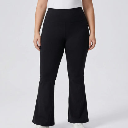 High-Waist Bootcut Plus-Size Leggings - Joann
