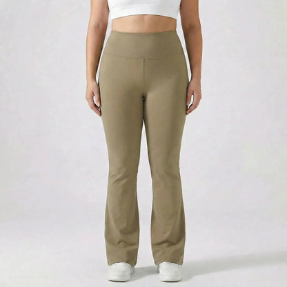 High-Waist Bootcut Plus-Size Leggings - Joann